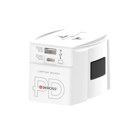 Adaptateur universel SKROSS® MUV AC65PD avec câble USB-C 