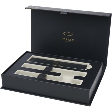 Coffret Parker IM Essentials comprenant un stylo roller et un stylo à bille - noir