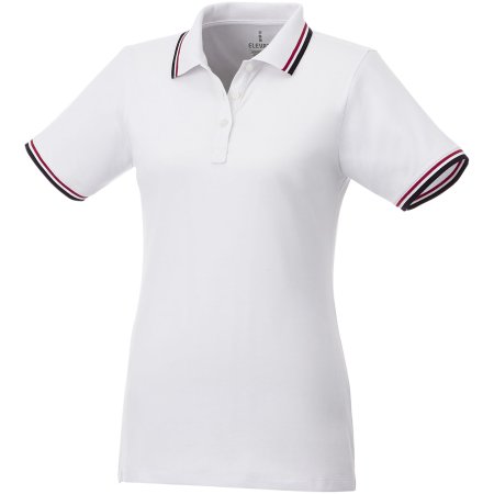 Polo tipping manches courtes femme Fairfield