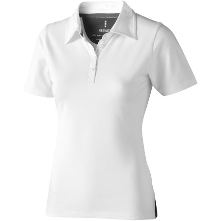 Polo stretch manches courtes femme Makham