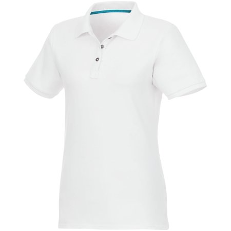 Polo bio recyclé Beryl pour femme - A manches courtes