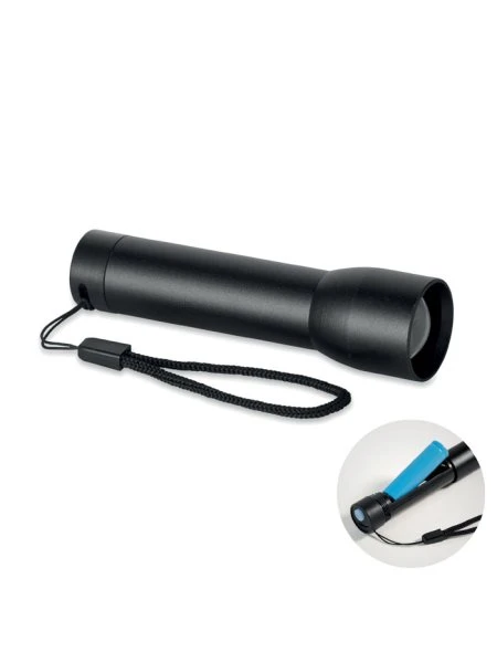 Lampe rechargeable en alu.